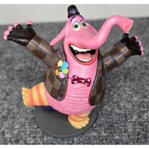 Disney Pixar Inside Out Bing Bong Elephant 4.25" PVC‎ Figure Cake Topper